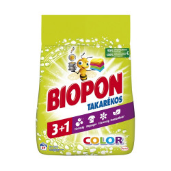 Mosópor 1,02 kg (17 mosás) színes ruhákhoz Biopon Takarékos Color Iroda üzemeltetés, munkavédelem Biopon