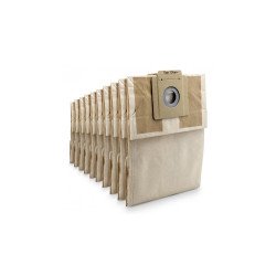 Porzsák papír 10 db/csomag T12/1 Karcher Porszívó alkatrészek Egyéb
