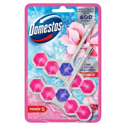 WC illatosító 2 x 50 g Power5 Domestos Pink Magnolia Iroda üzemeltetés, munkavédelem Domestos
