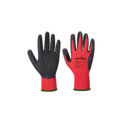 Kesztyű latex mártott Portwest piros 10-es Gumikesztyű Portwest