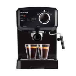Kávéfőző  Eszpresszó Sencor SES1710BK 1140W, Fekete Háztartási gépek Sencor