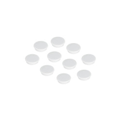 Mágnes 38mm, erősség: 1500 g. HM38 09 Franken 10 db/csomag, fehér