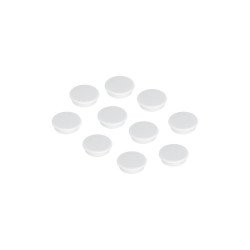 Mágnes 38mm, erősség: 1500 g. HM38 09 Franken 10 db/csomag, fehér