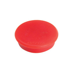 Mágnes 38mm, erősség: 2500 g. Franken 10 db/csomag, piros Irodatechnika, kellékei Franken