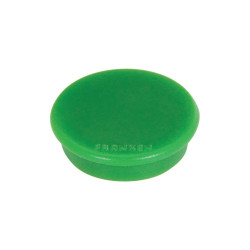 Mágnes 38mm, erősség: 2500 g. Franken 10 db/csomag, zöld Irodatechnika, kellékei Franken