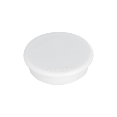 Mágnes 38mm, erősség: 2500 g. HMS36 09 Franken 10 db/csomag, fehér