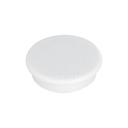 Mágnes 38mm, erősség: 2500 g. Franken 10 db/csomag, fehér Irodatechnika, kellékei Franken
