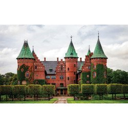 Falinaptár képes 460x320mm, Várak, kastélyok Realsystem 2027.