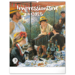 Falinaptár képes  480×560mm Impressionism  Realsystem 2026. Falinaptár Realsystem
