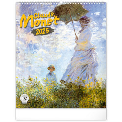 Falinaptár képes  480×560mm Claude Monet  Realsystem 2026. Falinaptár Realsystem