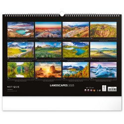 Falinaptár képes  480×330mm Landscapes  Realsystem 2026.