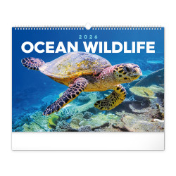 Falinaptár képes  480×330mm Ocean Wildlife Realsystem 2026.