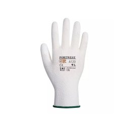 Kesztyű precíziós PU mártott tenyérrel 2XL-es méret A120 Portwest fehér Háztartási kesztyű Egyéb