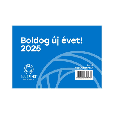 Asztali naptár TA-23 2026. Bluering®
