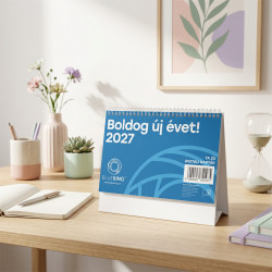 Asztali naptár TA-23 2027. Bluering®