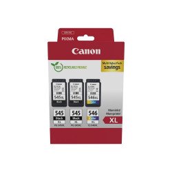 Canon 2x PG545XL + CL546XL tintapatron multipack ORIGINAL Nyomtatók, másolók, kellékeik Canon