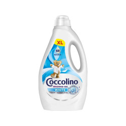 Mosógél 2,72 liter (68 mosás) fehér ruhákhoz Coccolino Care Iroda üzemeltetés, munkavédelem Coccolino