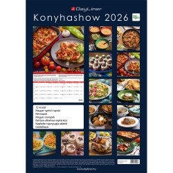 Falinaptár képes 340x485mm, Konyhashow Realsystem 2027.