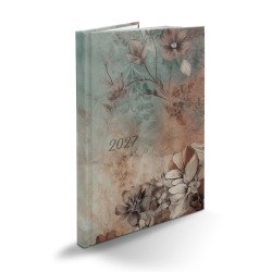 Határidőnapló Picture B/5, heti fehér lapokkal akvarell Realsystem 2027.