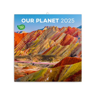Falinaptár képes lemeznaptár 300x300mm, Our Planet Realsystem 2027.
