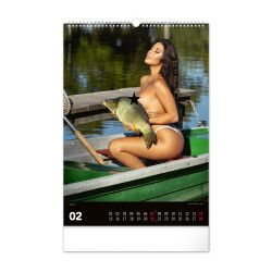 Falinaptár képes  330×460mm Girls and Carps 18+ Realsystem 2027.
