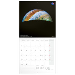 Falinaptár képes lemeznaptár 300x300mm, NASA Realsystem 2027.