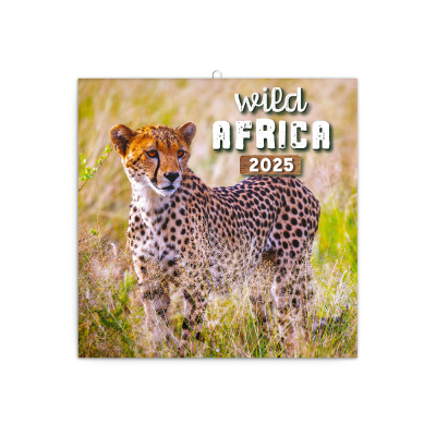 Falinaptár képes lemeznaptár 300x300mm, Wild Animals Realsystem 2026.