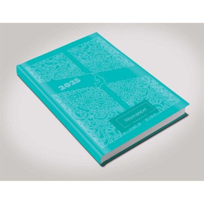 Határidőnapló Womanext naptárkönyv A/5, heti fehér lapokkal capri Realsystem 2026.