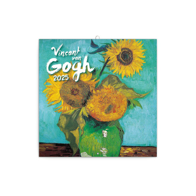 Falinaptár képes lemeznaptár 300x300mm, Vincent van Gogh Realsystem 2027.