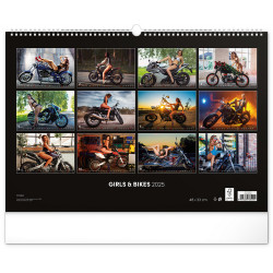 Falinaptár képes  480×330mm Girls & Bikes  Realsystem 2026.
