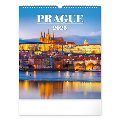 Falinaptár képes  300x340mm Prague Realsystem 2026.