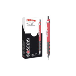 Nyomósirón 0,7mm, tearózsa test, Rotring Tikky Író- irodaszer, papíráru Rotring