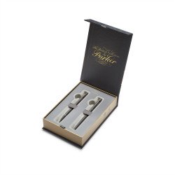 Golyóstoll+töltőtoll bronz test, fekete klipsz Parker Royal IM Monochrome Golyóstoll Parker