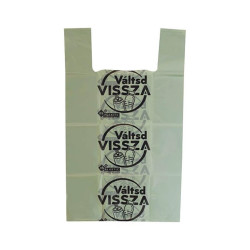 Ingvállas gyűjtőzsák 60x100cm, visszaváltható pet palackok, alu dobozok és üvegekhez 3 zsák/csomag Iroda üzemeltetés, munkavédelem Egyéb