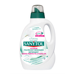 Mosógél 1,65 liter (17 mosás) fehér és színes ruhákhoz Sanytol Hygiene Iroda üzemeltetés, munkavédelem Sanytol
