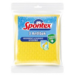 Szivacsos kendő antibakteriális 3 db/csomag Spontex Iroda üzemeltetés, munkavédelem Egyéb