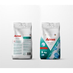 Mosópor 5 kg (65 mosás) zsákos fehér ruhákhoz Acitve Iroda üzemeltetés, munkavédelem Egyéb