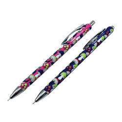 Golyóstoll nyomógombos 0,7mm Vinson Elf K30 vegyes test displ 24 db/display Golyóstoll Vinson