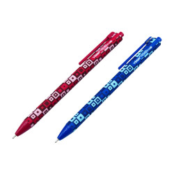 Golyóstoll nyomógombos 0,7mm Vinson Graphic F12 vegyes test displ 24 db/display Golyóstoll Vinson