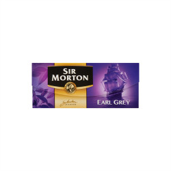 Fekete tea 20x1,5 g Sir Morton, Earl Grey Fekete teák Sir Morton