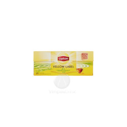 Fekete tea 25x2 g Lipton yellow label Fekete teák Lipton