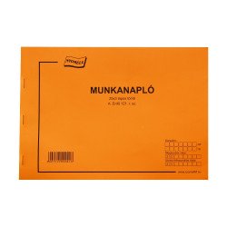 Erdő munkanapló A4, fekvő 25x3 példányos 121/V Író- irodaszer, papíráru Bluering