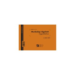 Munkalap rögzített fogpótláshoz A5, fekvő A.3510-159 Egészségügy Pátria