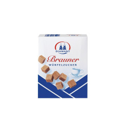 Kockacukor 500g barna