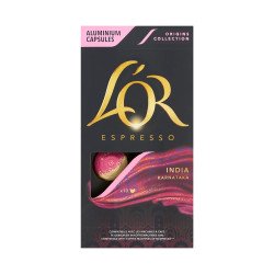 Kávékapszula, Nespresso kompatibilis LOR India 10 db kapszula