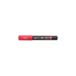 Dekormarker 0,7-1mm, Uni Posca PC-1M piros Dekormarker Uni