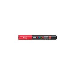 Dekormarker 0,7-1mm, Uni Posca PC-1M piros Dekormarker Uni