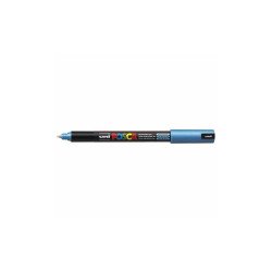 Dekormarker 0,7-1mm, Uni Posca PC-1M világoskék Dekormarker Uni