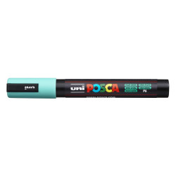 Dekormarker 1,8-2,5mm, Uni Posca PC-5M tengerzöld Dekormarker Uni