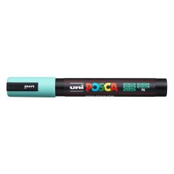 Dekormarker 1,8-2,5mm, Uni Posca PC-5M tengerzöld Dekormarker Uni
